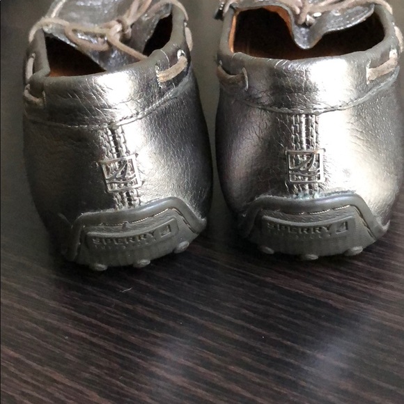 Sperry Topsider Laura Silver Sz 8.5 - Picture 4 of 6